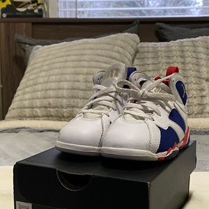 Nike Jordan Retro 7 Red, White and Blue Size